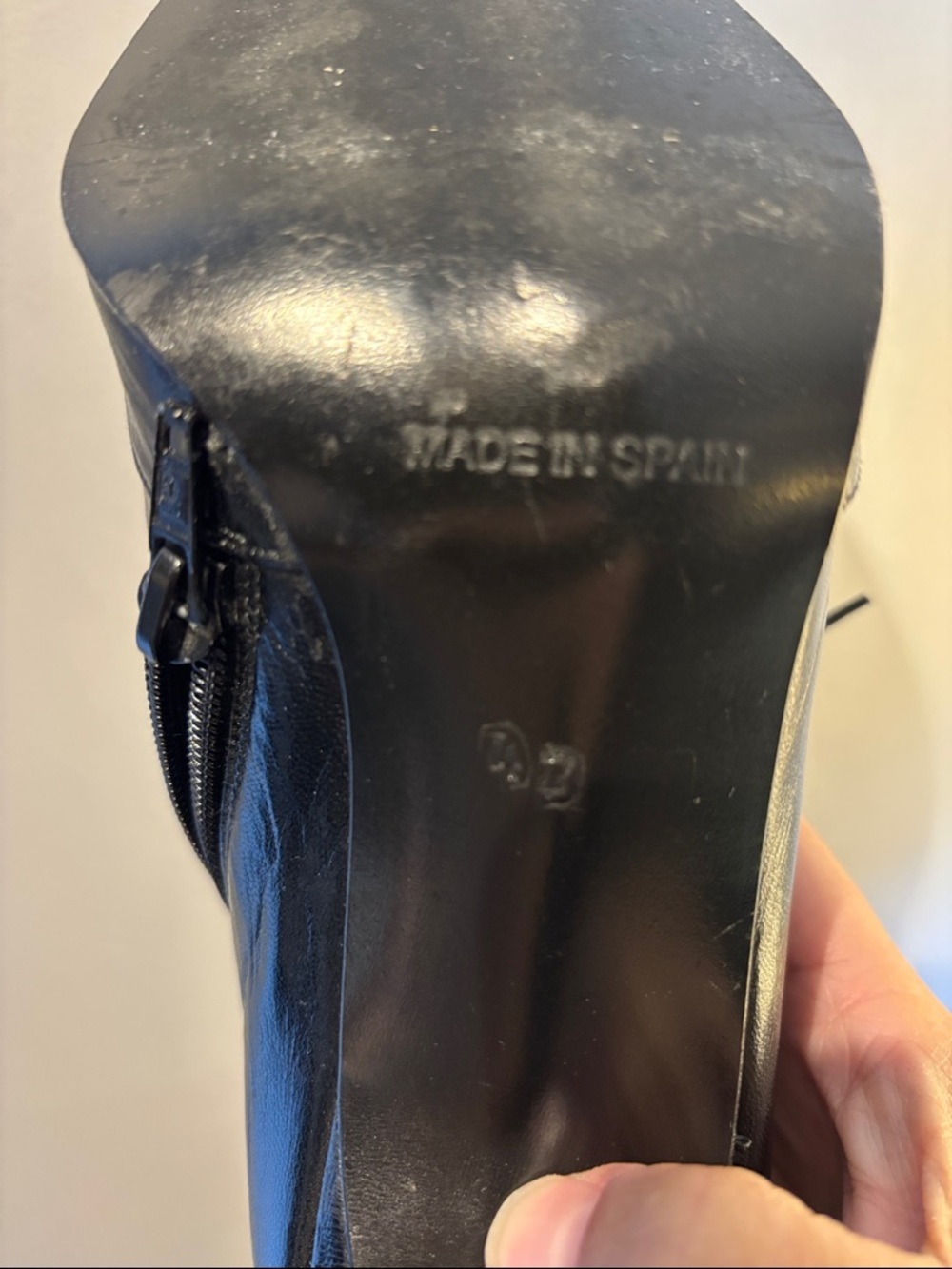Pegabo Witchy Leather Lace Up Booties Made in Spain - Picture 7 of 7